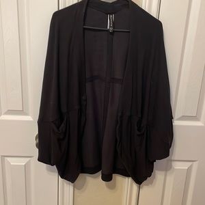 Athleta medium black cocoon wrap